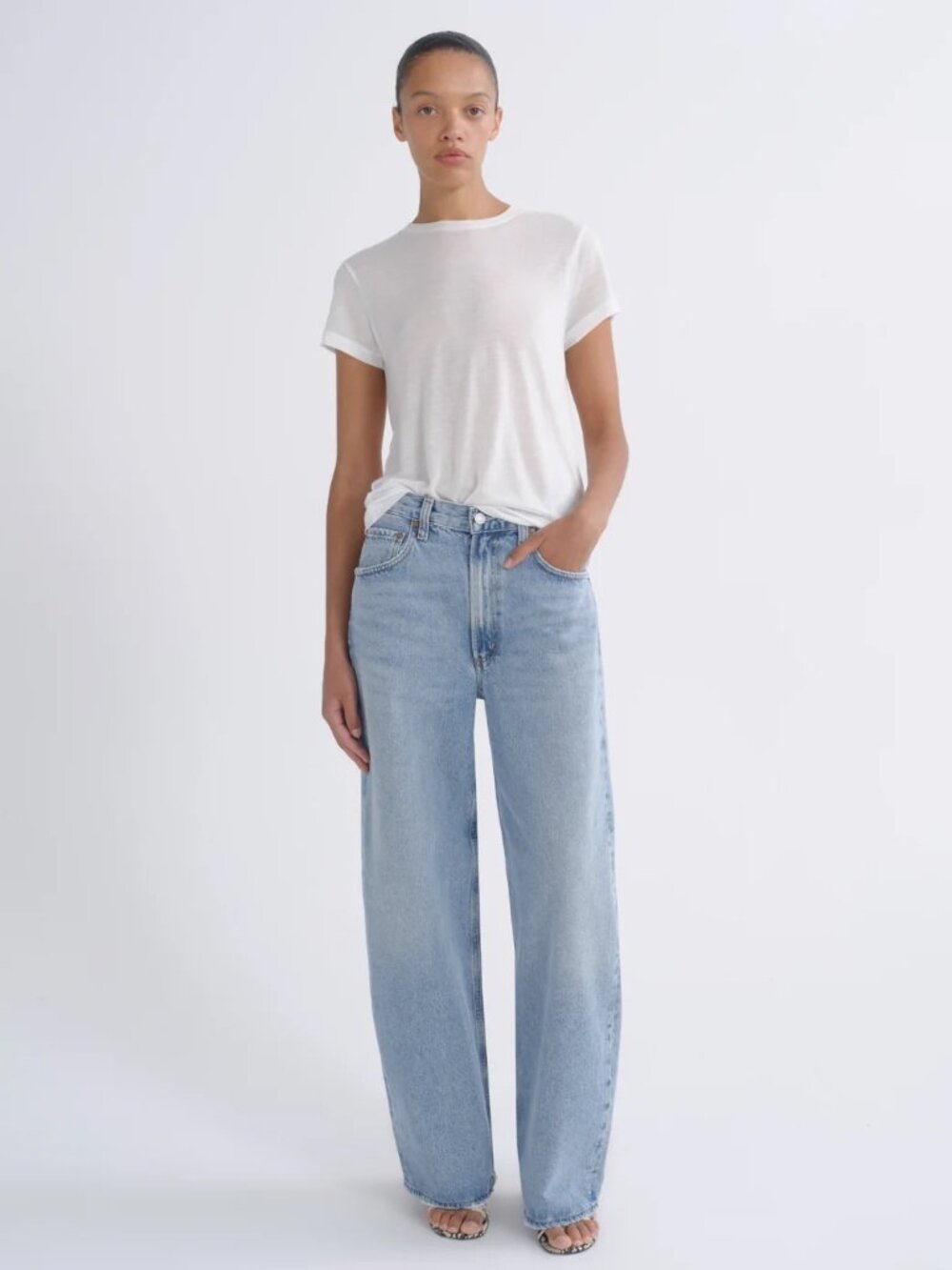 Agolde Low Curve Jean in Force Size 31